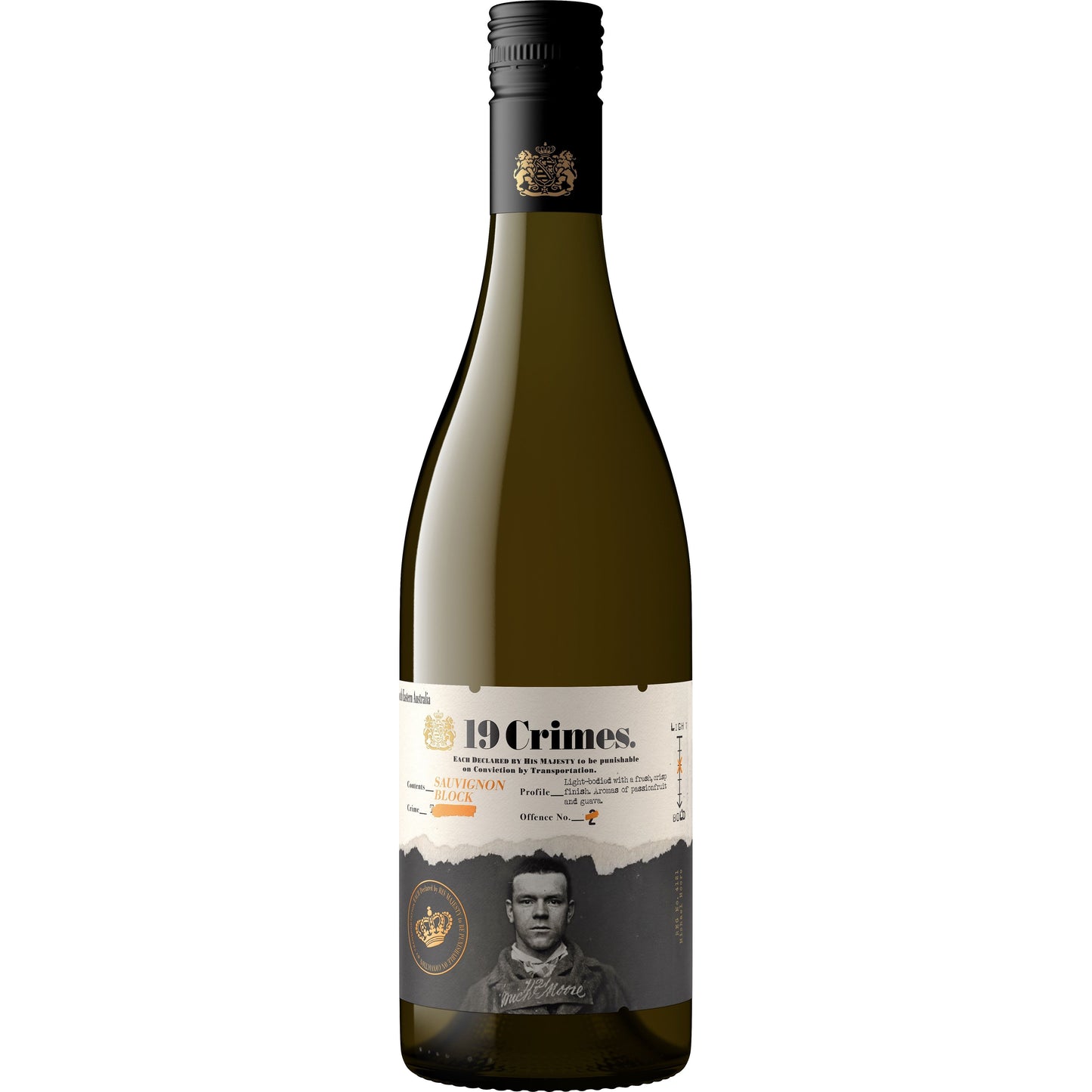19 Crimes Block Sauvignon Blanc (12 Bottles)