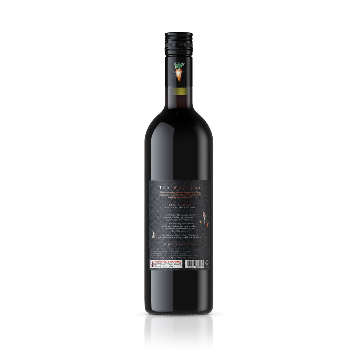 The Wily Fox Shiraz 2021 (12 Bottles)