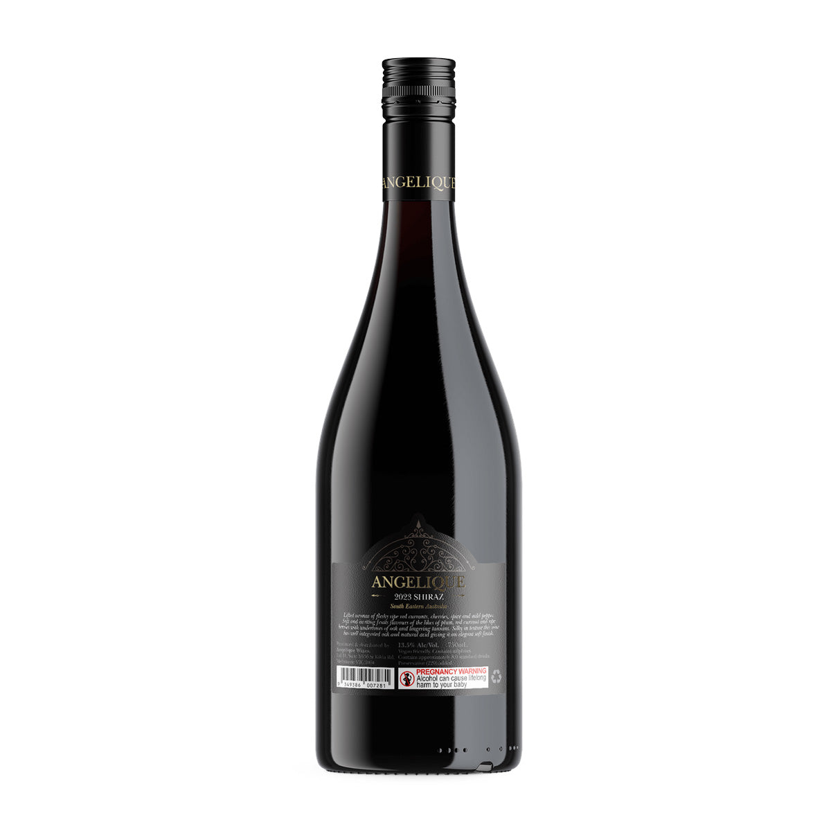 2023 Angelique Shiraz 750ML (12 Bottles)
