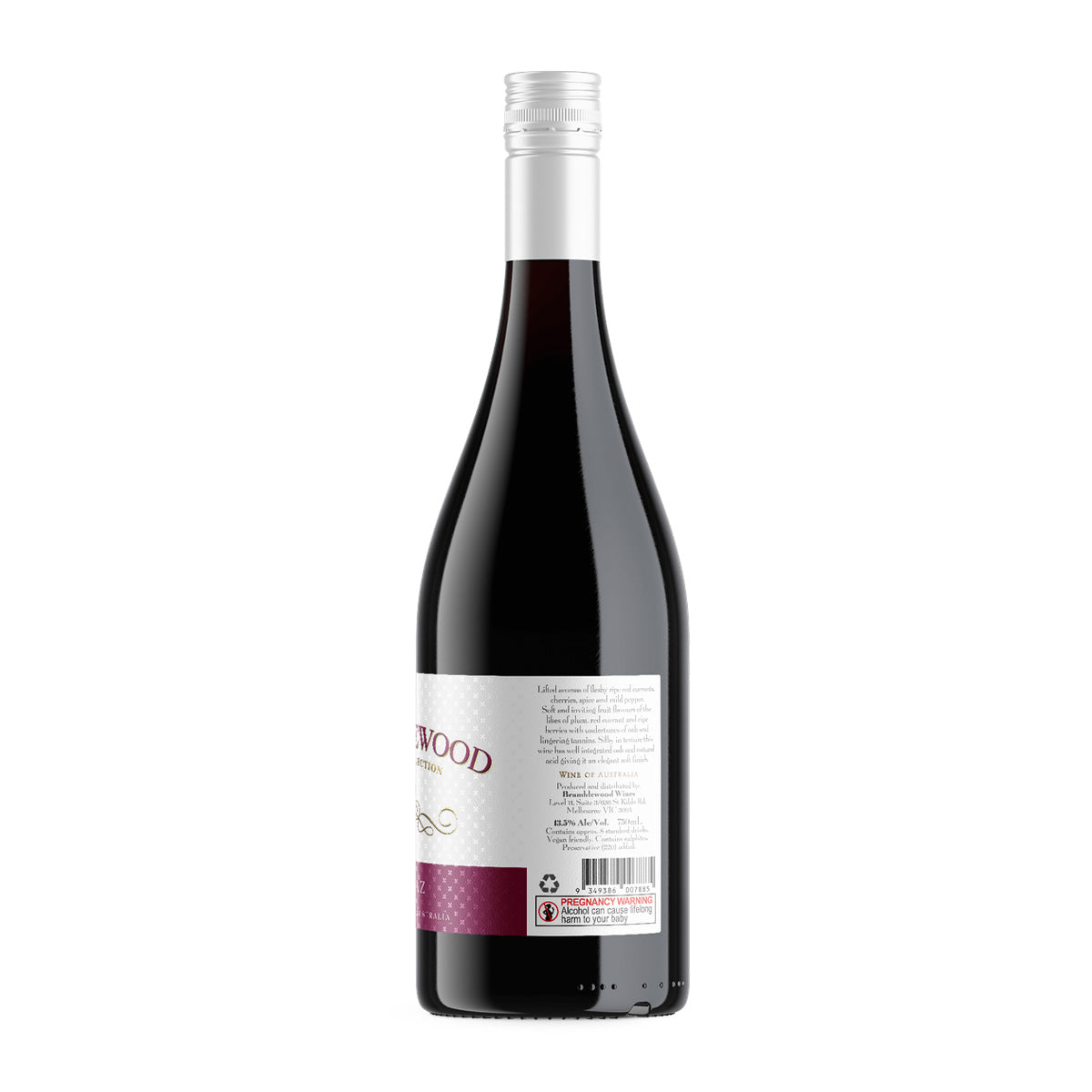 2023 Bramblewood Shiraz 750ML (12 Bottles)