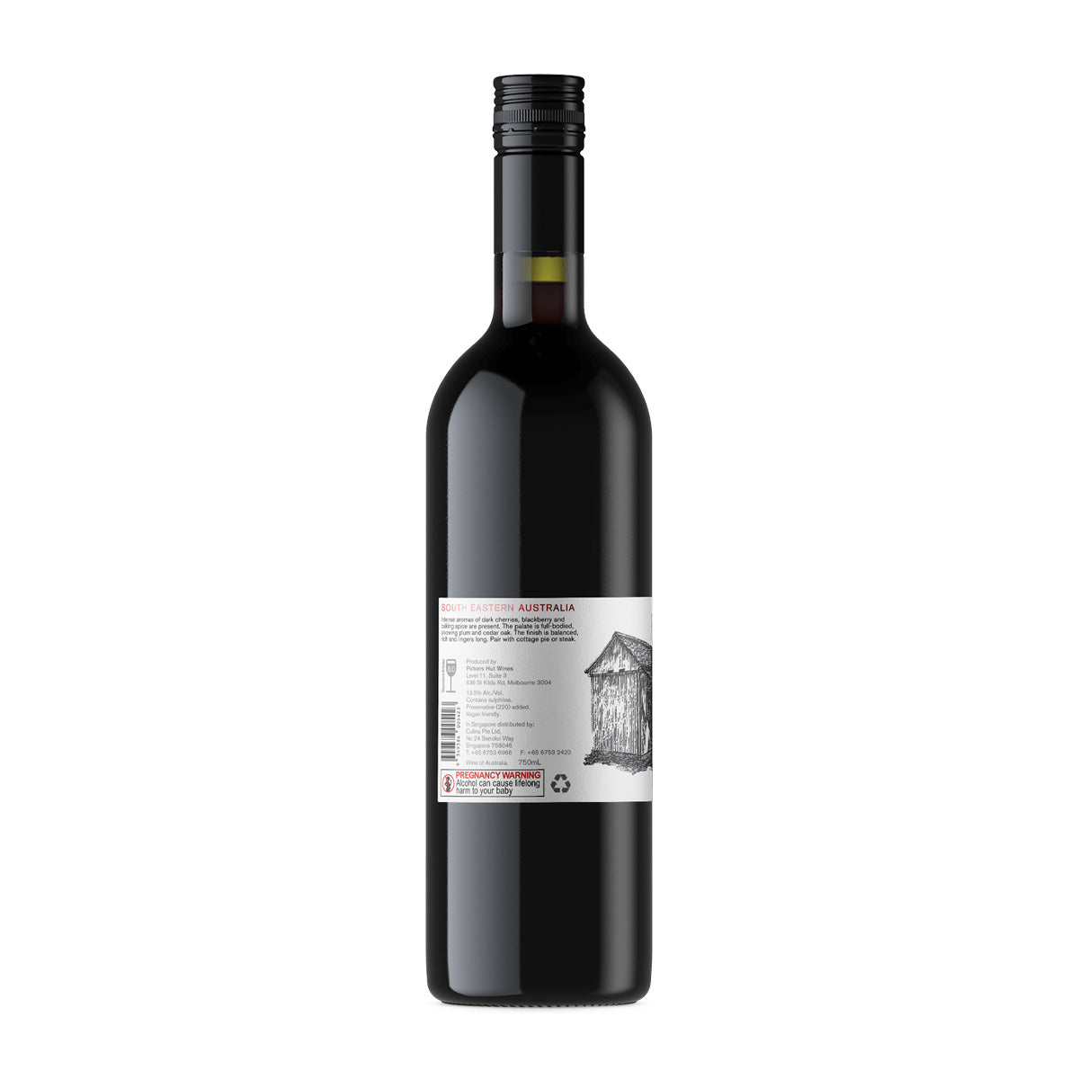 2023 Pickers Hut Shiraz 750ML (12 Bottles)
