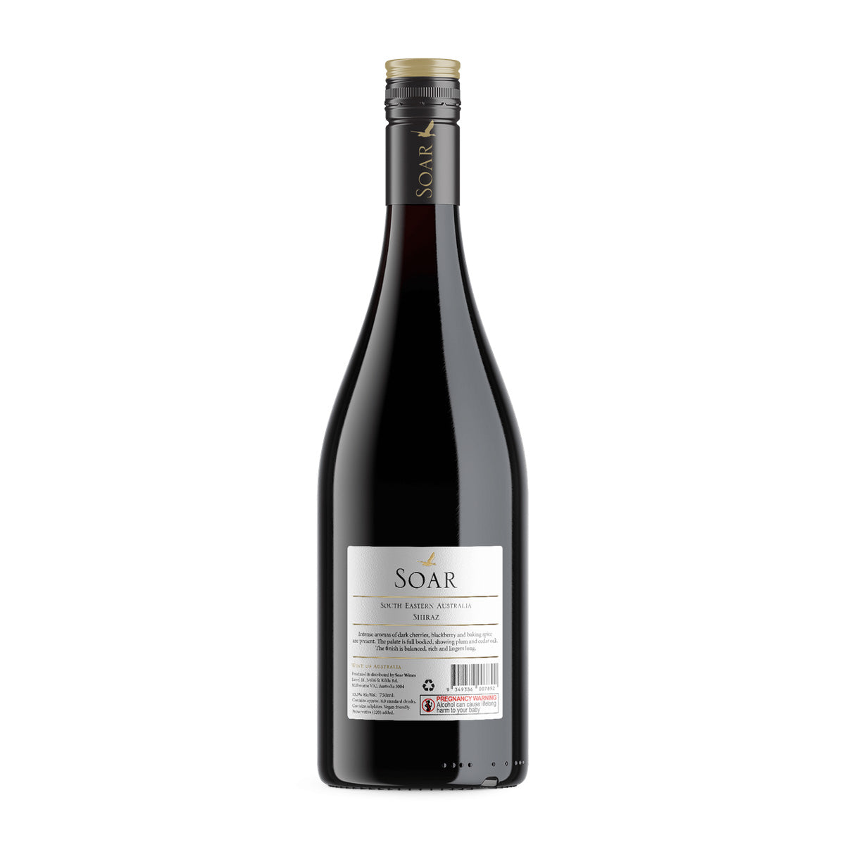 2023 Soar Shiraz 750ML (12 Bottles)