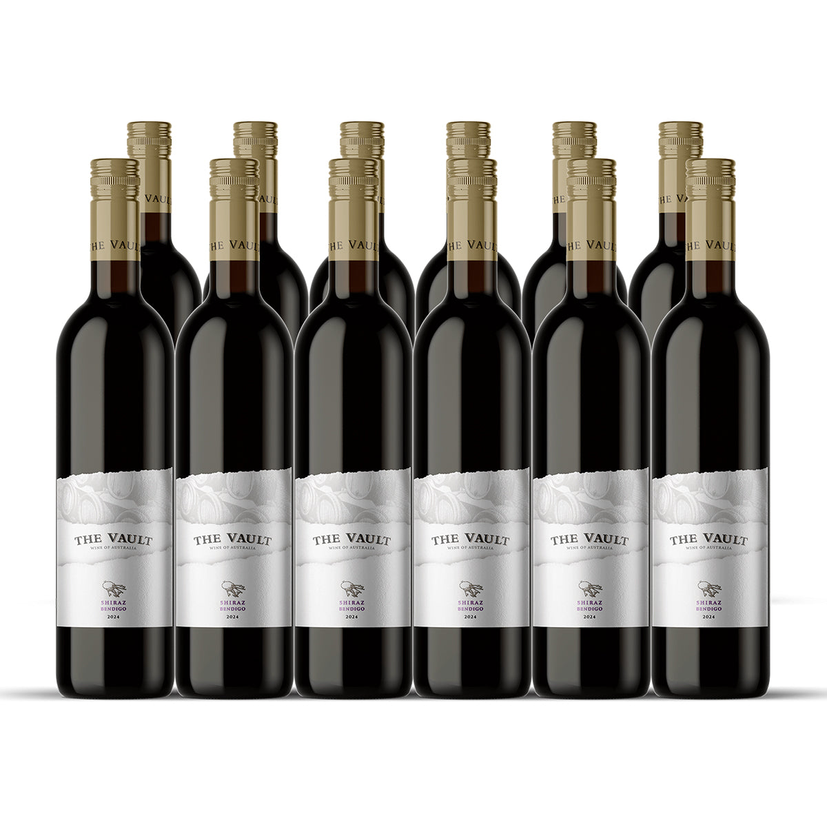 2023 The Vault Shiraz 750ML (12 Bottles)