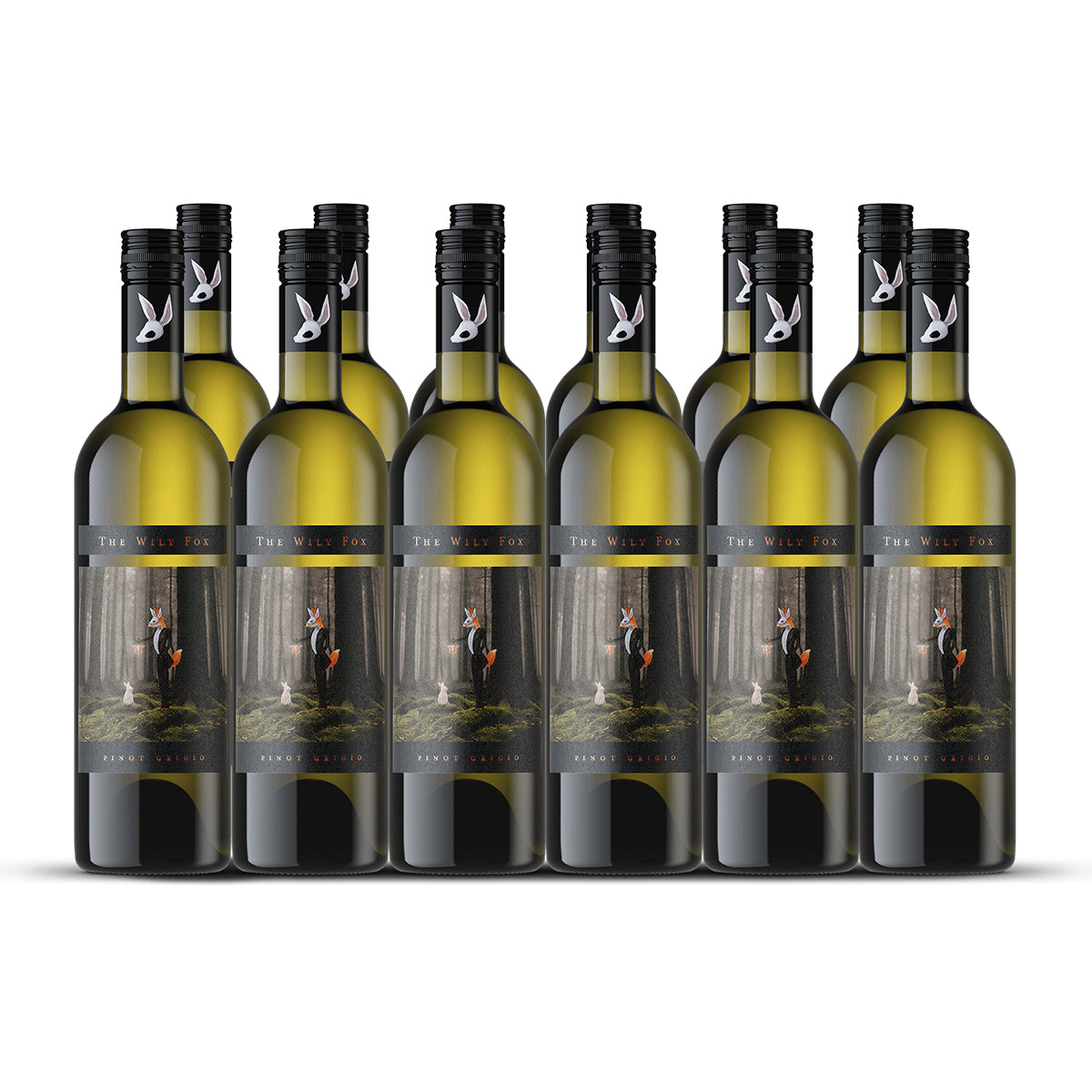 2023 The Wily Fox Pinot Grigio 750ML (12 Bottles)