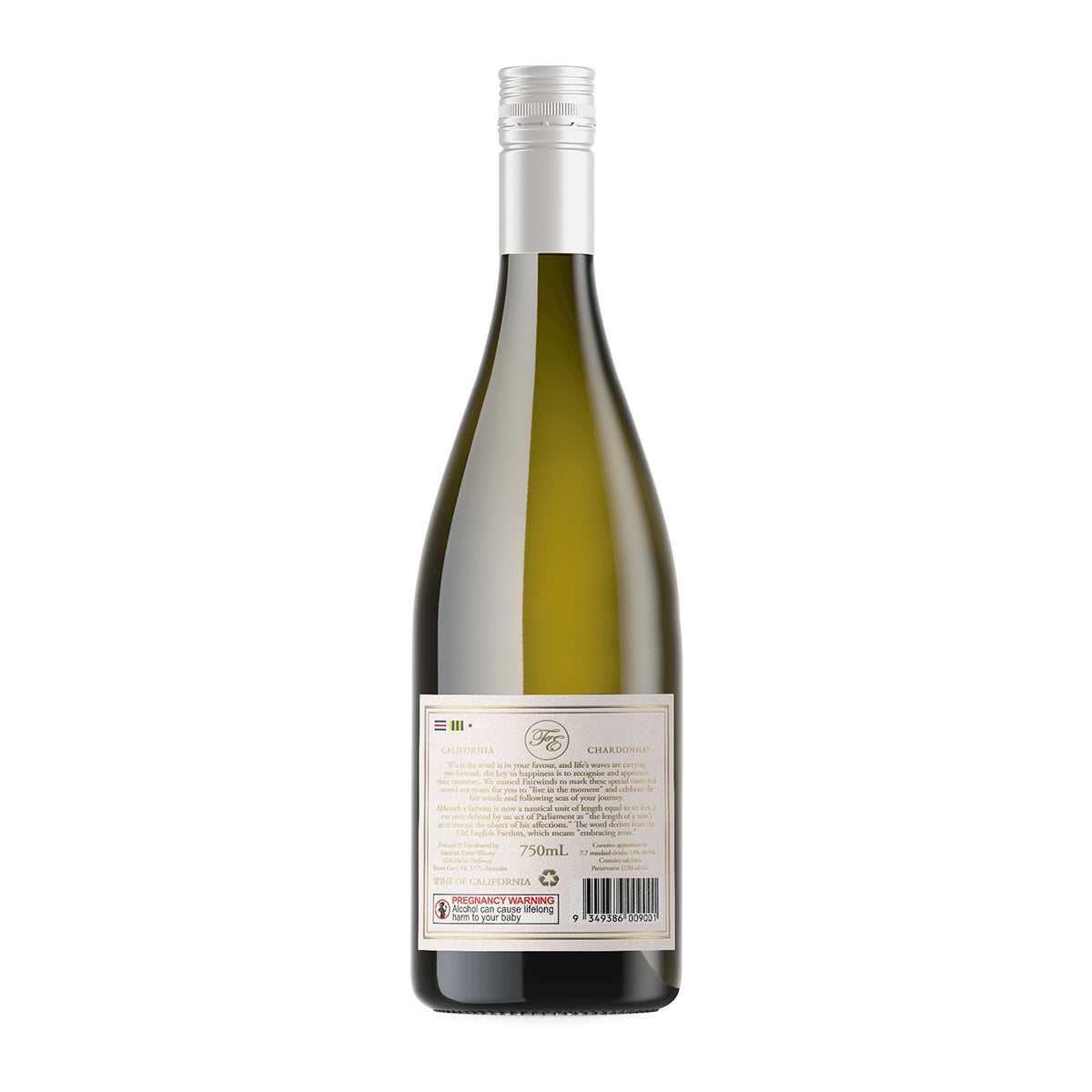 2024 Fairwinds Estate California Chardonnay (12 Bottles)