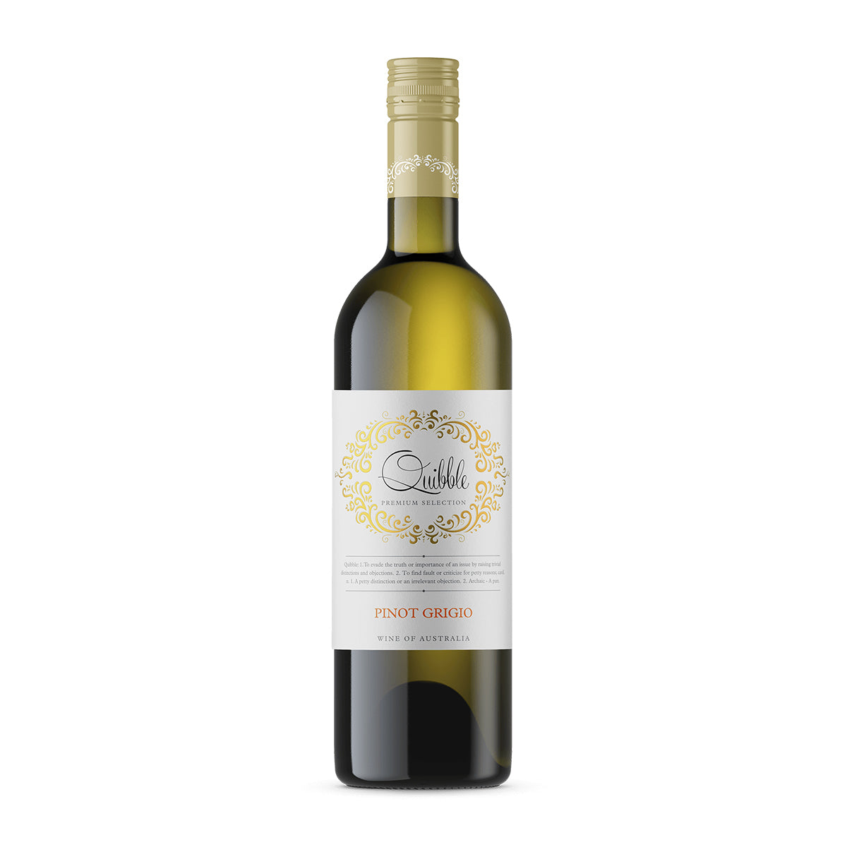 2024 Quibble Pinot Grigio 750ML (12 Bottles)