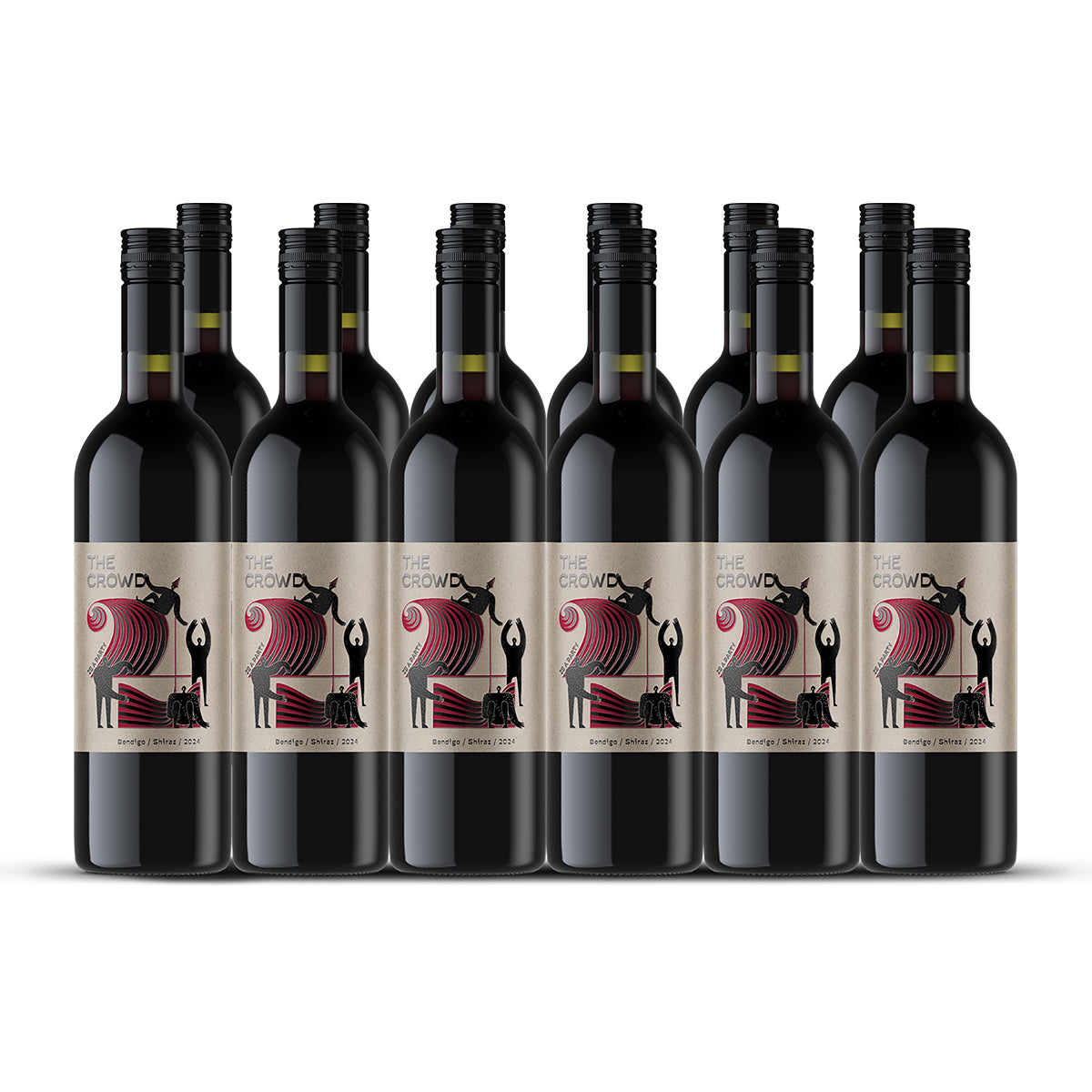 2024 The Crowd Shiraz 750ML (12 Bottles)