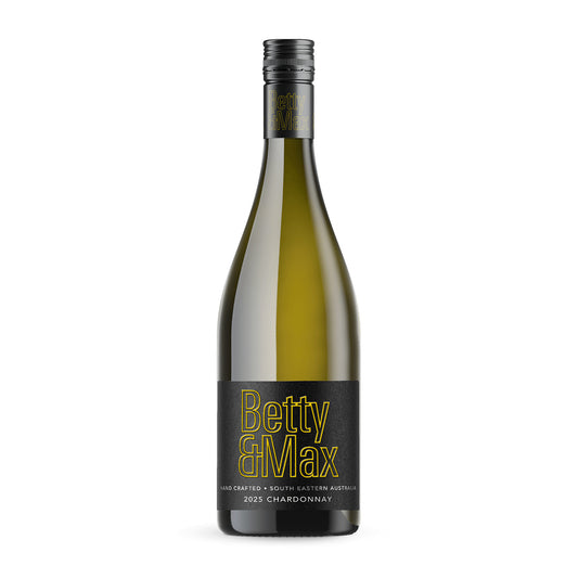 2025 Betty and Max Chardonnay 750ML (12 Bottles)