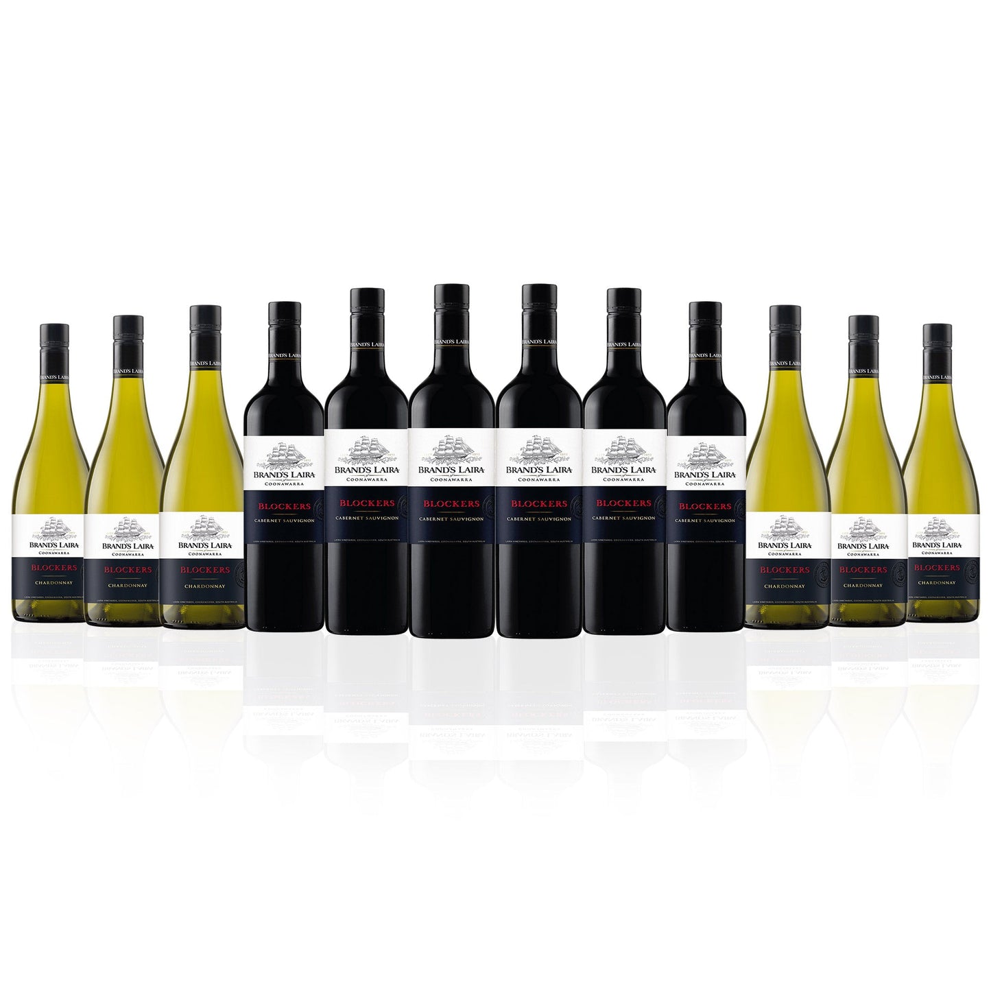 Brands Laira Blockers Box Mixed Wine Dozen (12 Bottles)