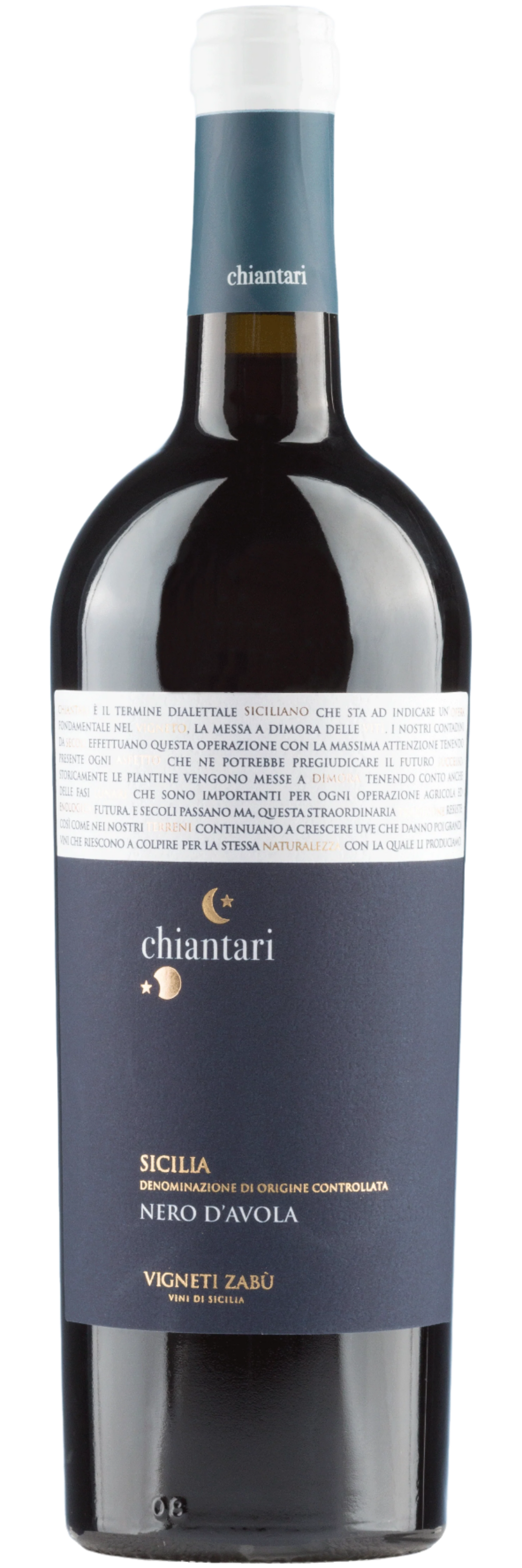 Vigneti Zabu Chiantari Nero D'Avola Terre Siciliane IGT 2023 (6 Bottles)