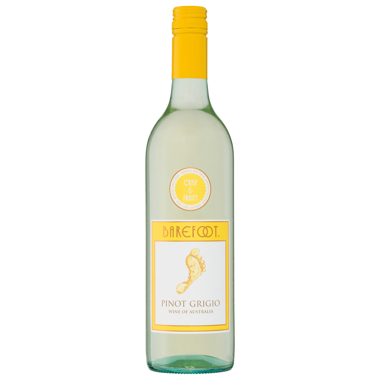Barefoot Pinot Grigio, South East Australia NV (12 bottles)