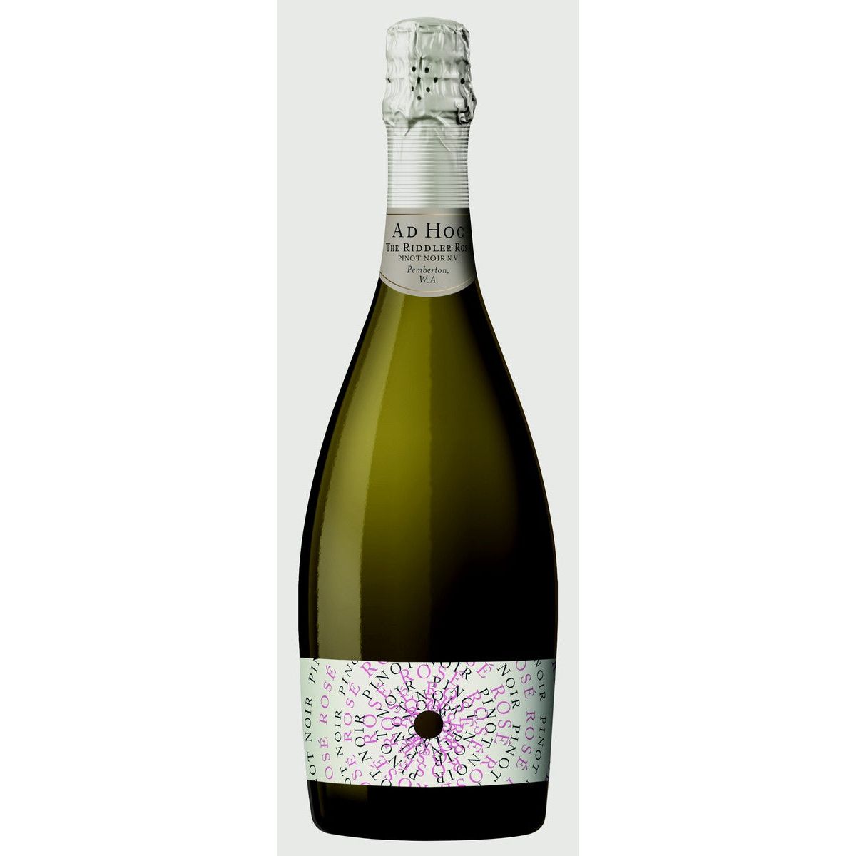 Ad Hoc 'The Riddler' Sparkling Rosé, Pemberton NV (12 Bottles)