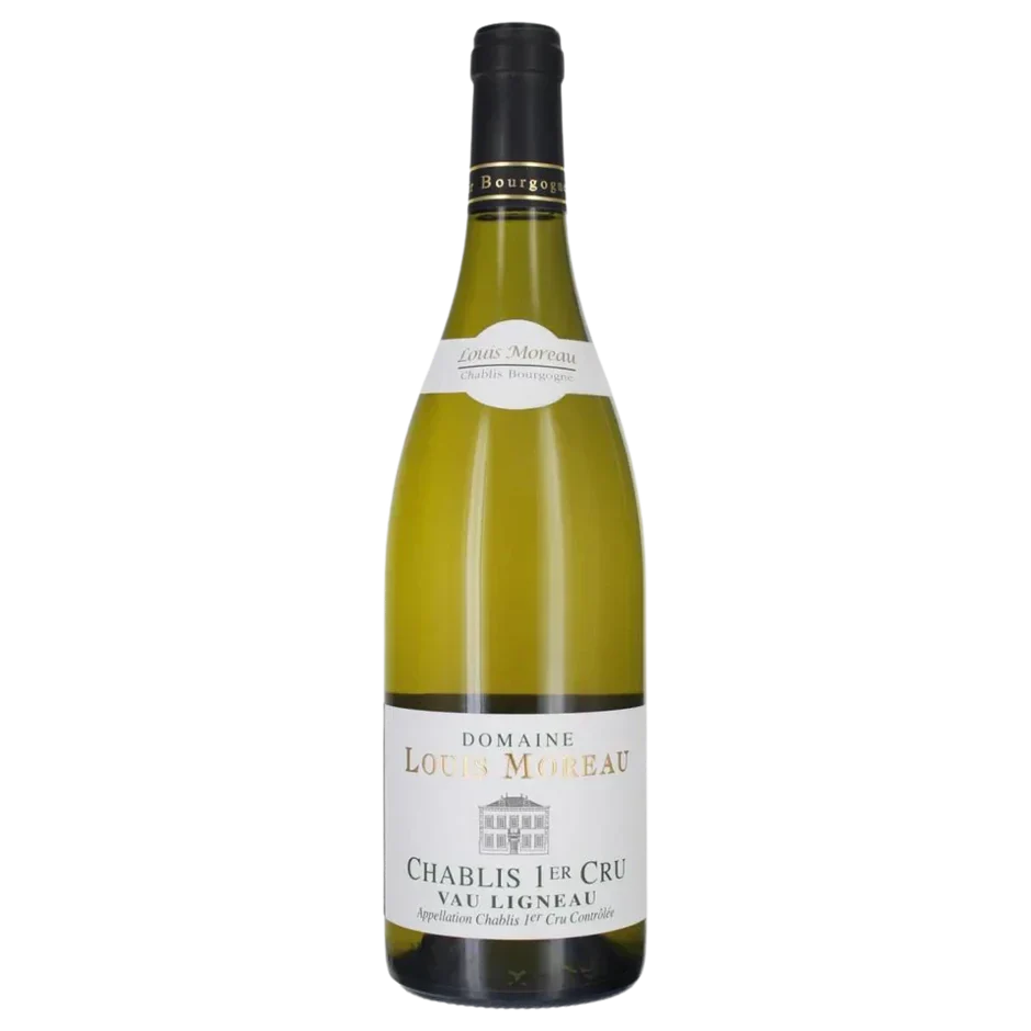 Louis Moreau Chablis 1er Cru Vau Ligneau 2022 (6 Bottles)
