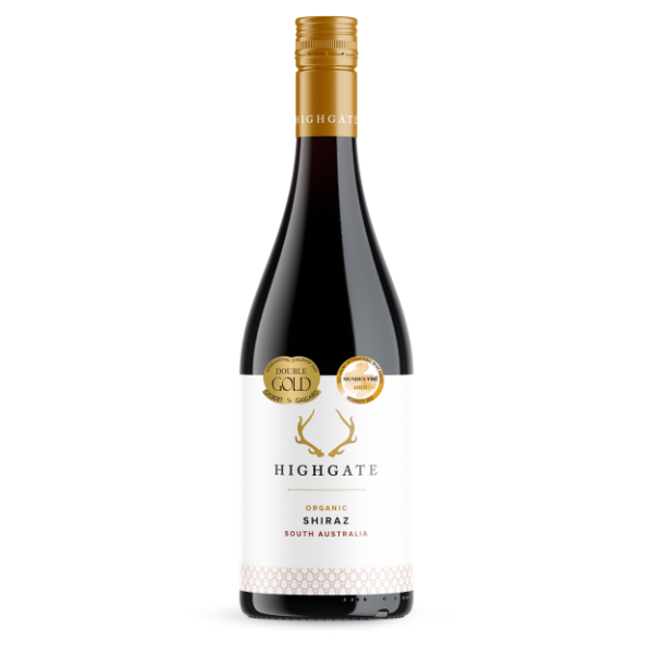 Highgate Organic Shiraz South Australia 2021 (12x750ml)