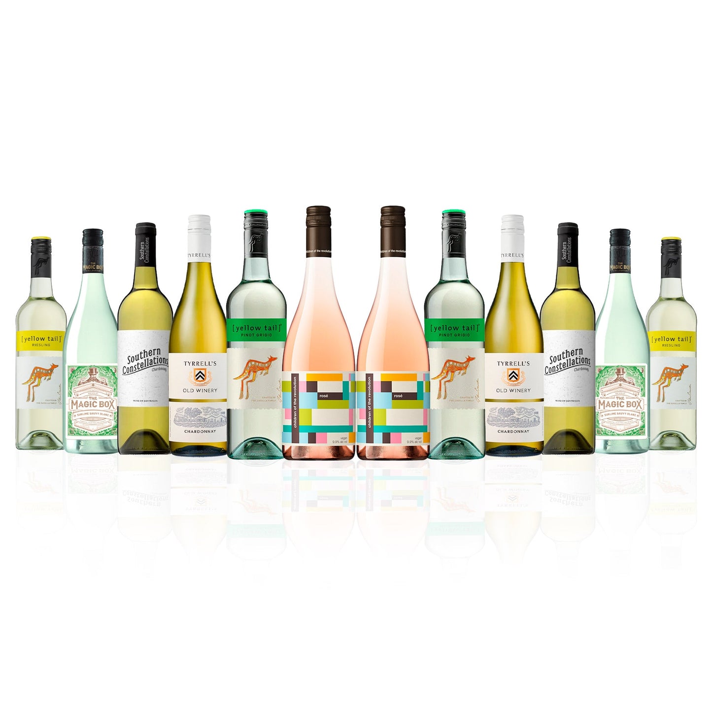Awesome Autumn White + Rose Dozen (12 Bottles)