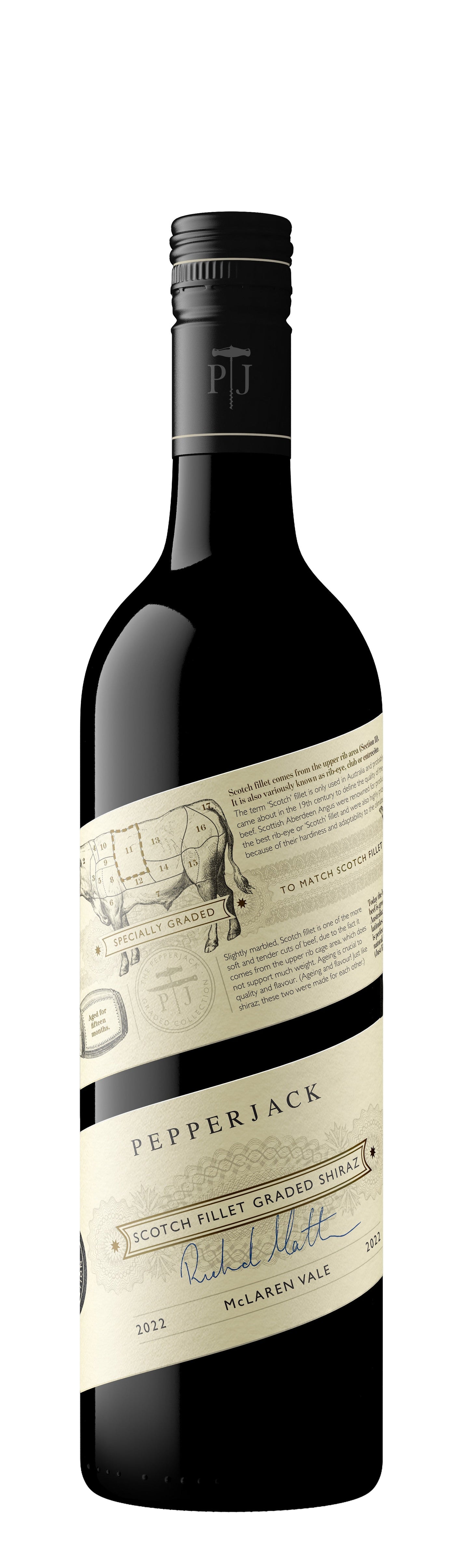 Pepperjack Graded Mclaren Vale Shiraz (12 Bottles)