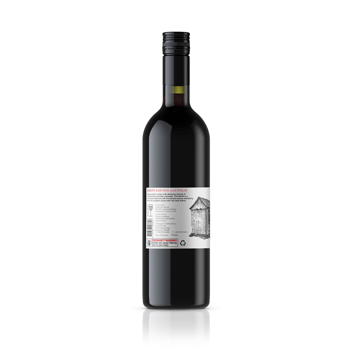 Pickers Hut Merlot 2022 (12 Bottles)