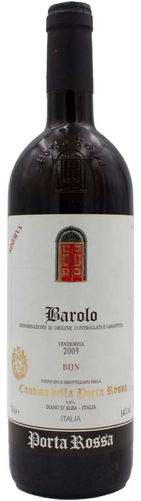 Porta Rossa Back Vintage Barolo Riserva Bijn DOCG 2009 (6 Bottles)