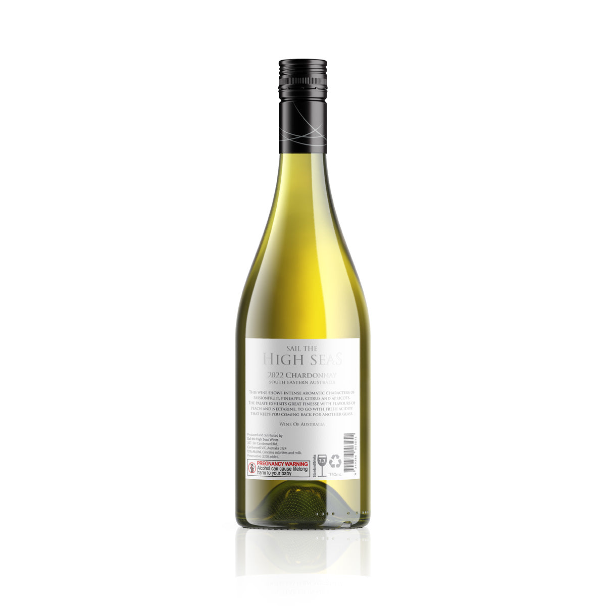 Sail The High Seas Chardonnay 2022 (12 Bottles)