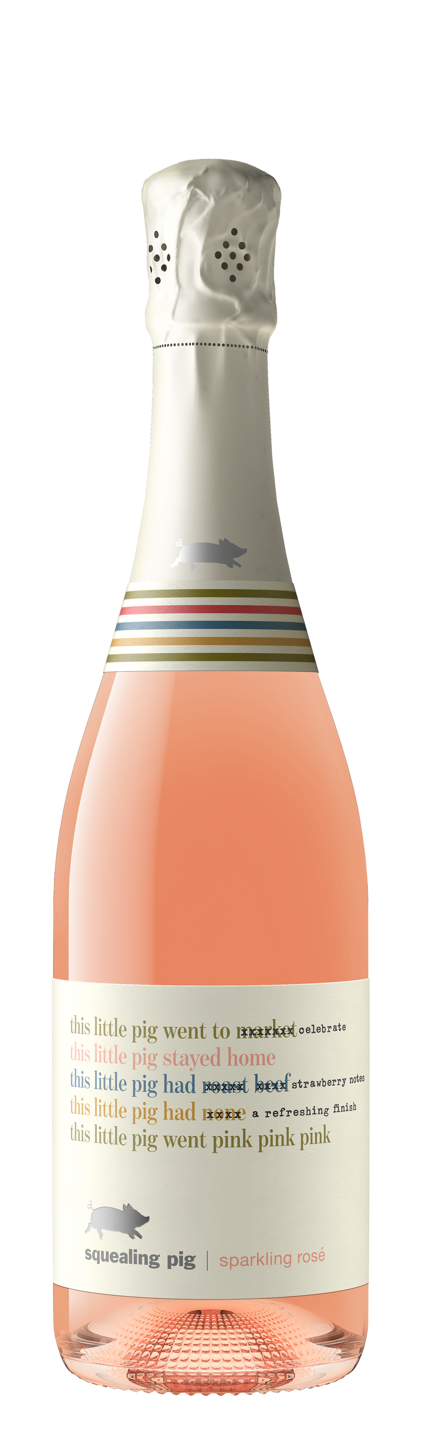 Squealing Pig Sparkling Rose (12 Bottles)