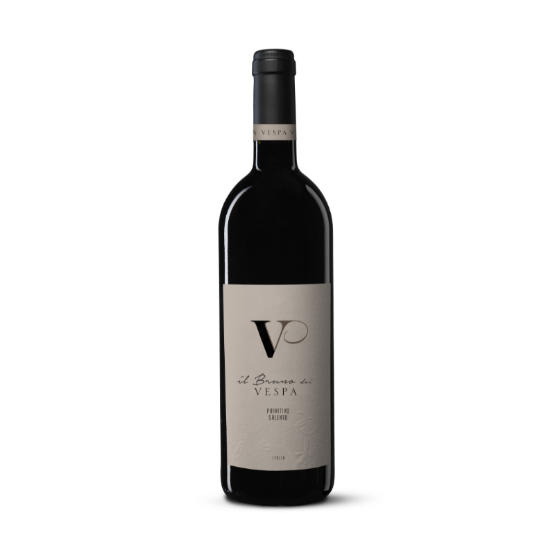 Vespa Il Bruno dei Vespa Primitivo Salento IGT 2021 (12x750ml)
