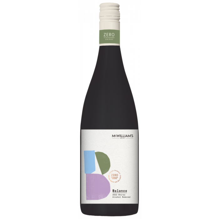 McWilliam's Balance Alcohol Removed Shiraz Riverina NV (12 Bottles)