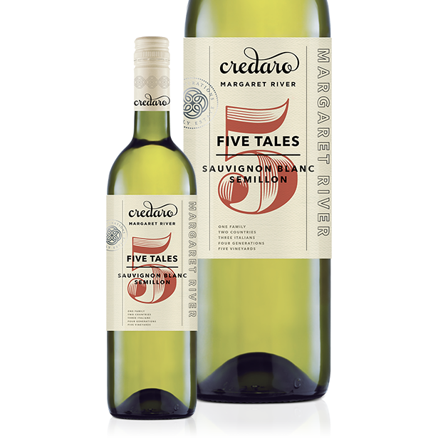 Credaro Five Tales Sauvignon Blanc Semillon 2022 (12 bottles)