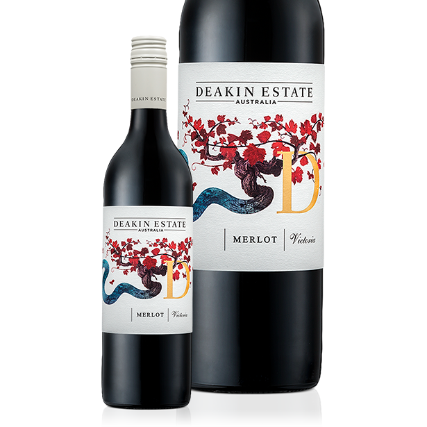 Deakin Estate Merlot 2022 (12 bottles)