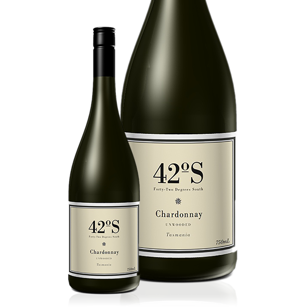 42 Degrees South Chardonnay 2021 (12 bottles)