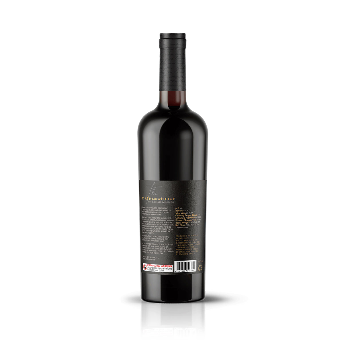 2016 The Mathematician Wrattonbully Cabernet Sauvignon (6 Bottles)