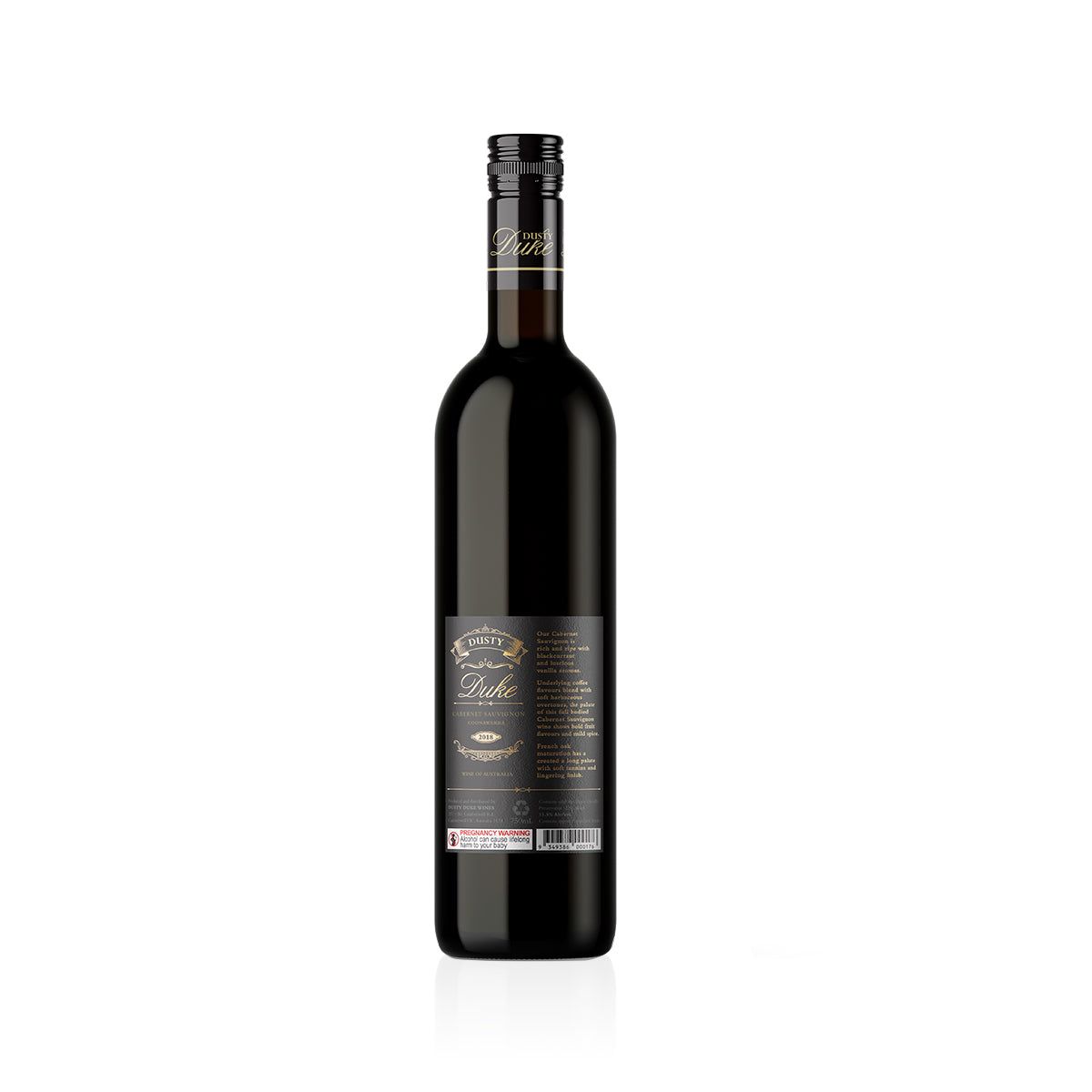 2018 Dusty Duke Coonawarra Cabernet Sauvignon (12 Bottles)