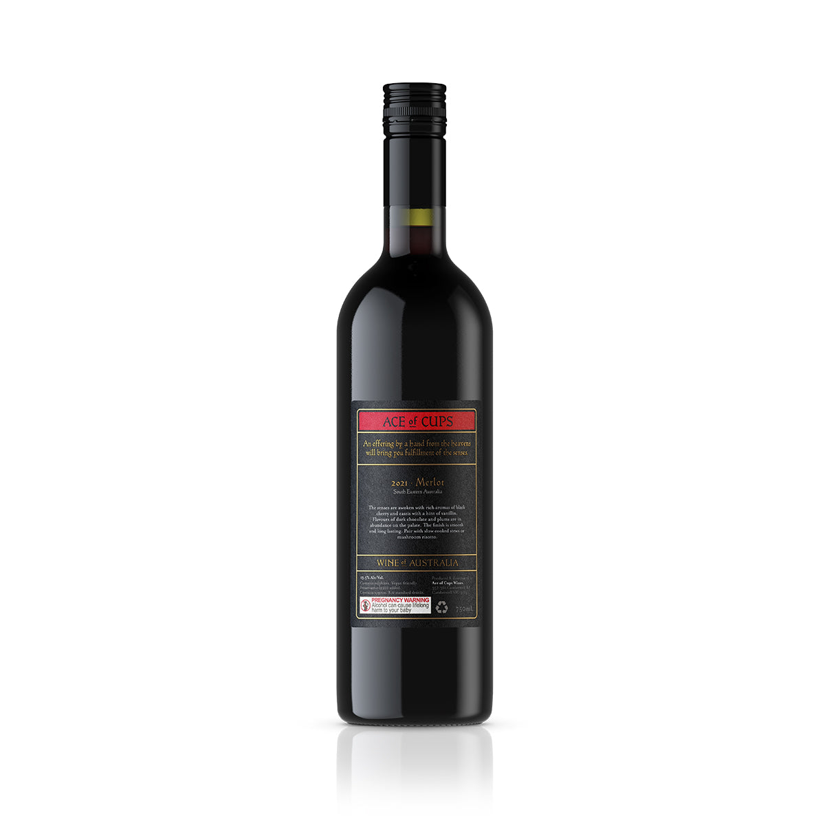 2021 Ace of Cups Merlot (12 Bottles)