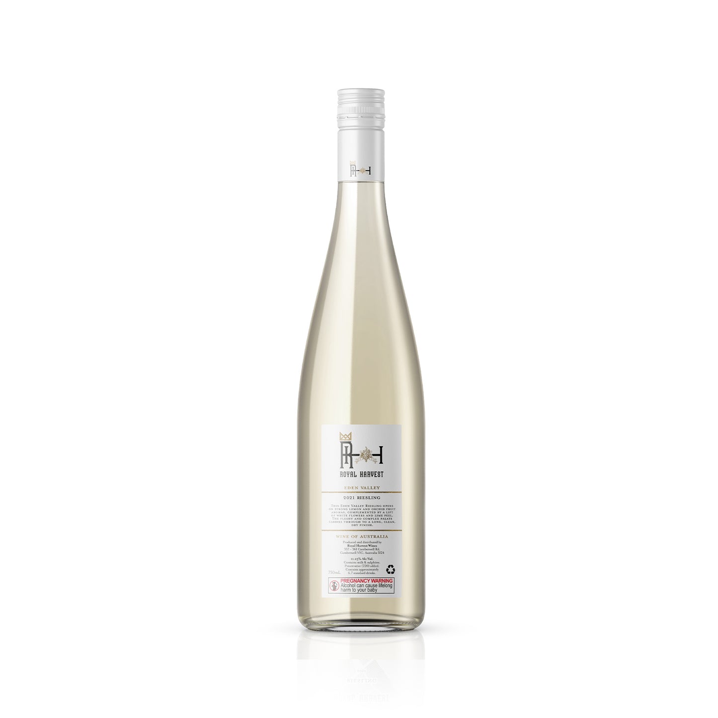 2021 Royal Harvest Eden Valley Riesling (12 Bottles)