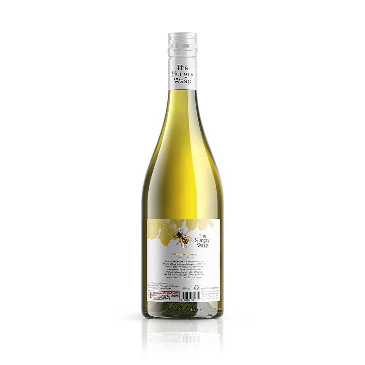 2021 The Hungry Wasp South Australia Chardonnay (12 Bottles)
