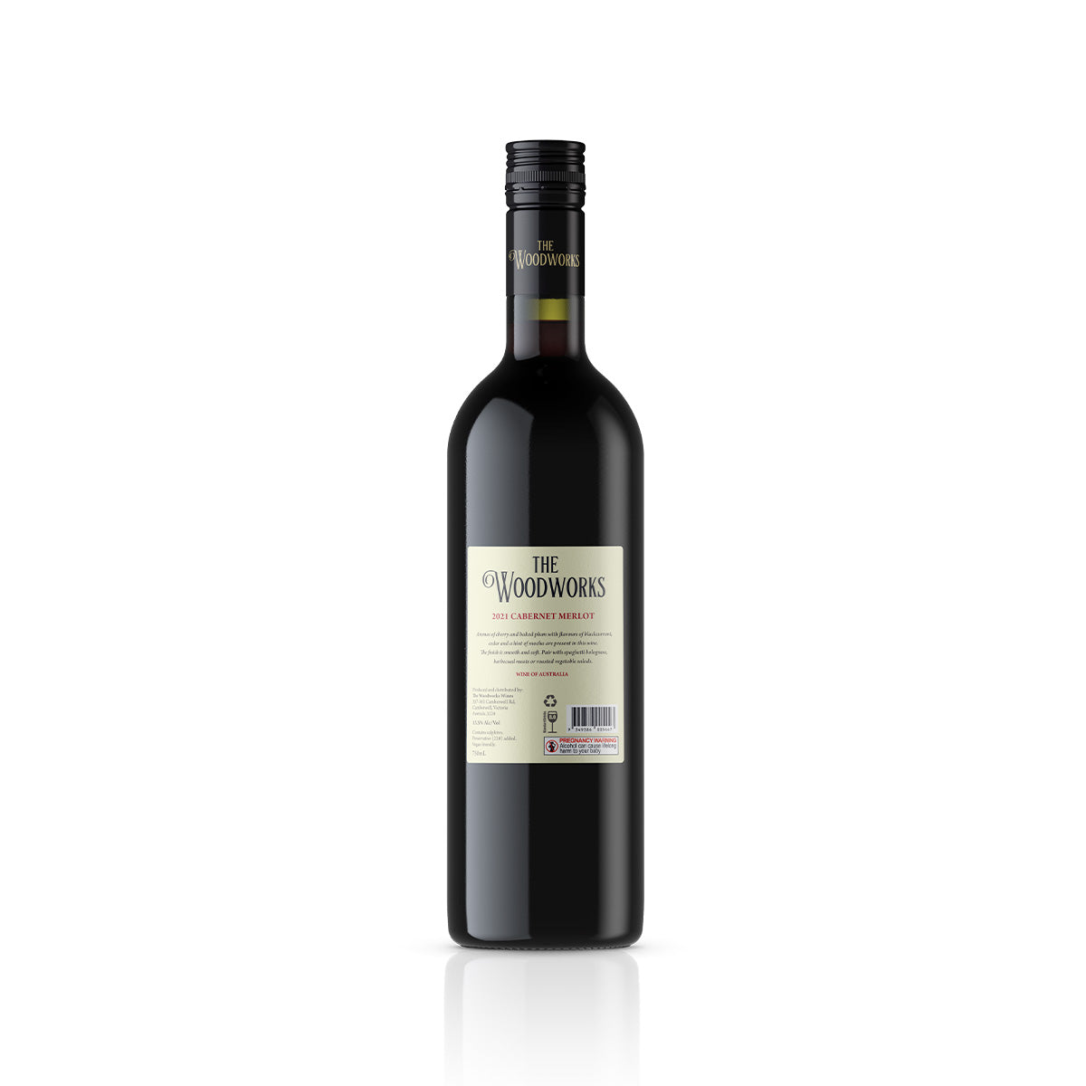 2021 Woodworks Cabernet Merlot (12 Bottles)