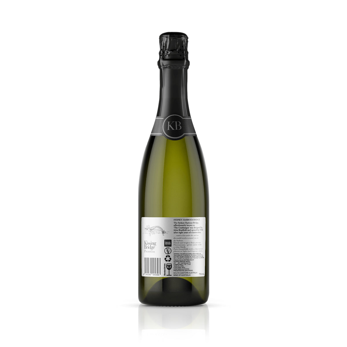 NV Kissing Bridge Prosecco SEA (12 Bottles)