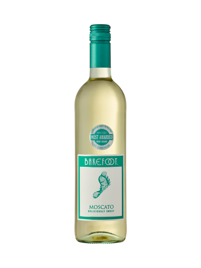 Barefoot Moscato, South East Australia 2023 (12 bottles)