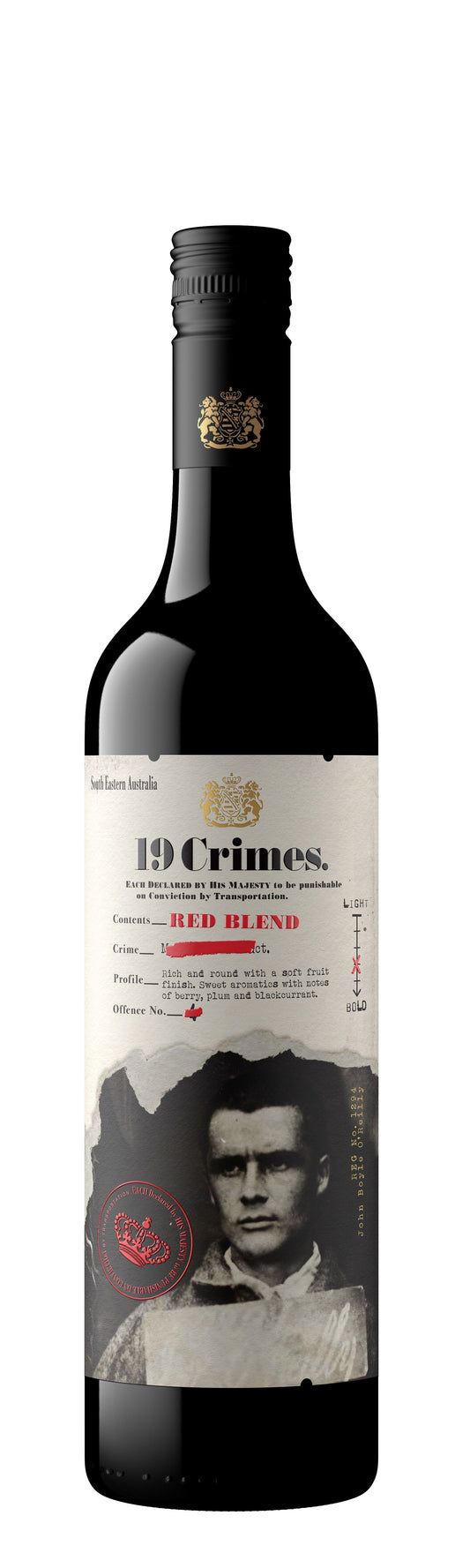 19 Crimes Red Blend (12 Bottles)
