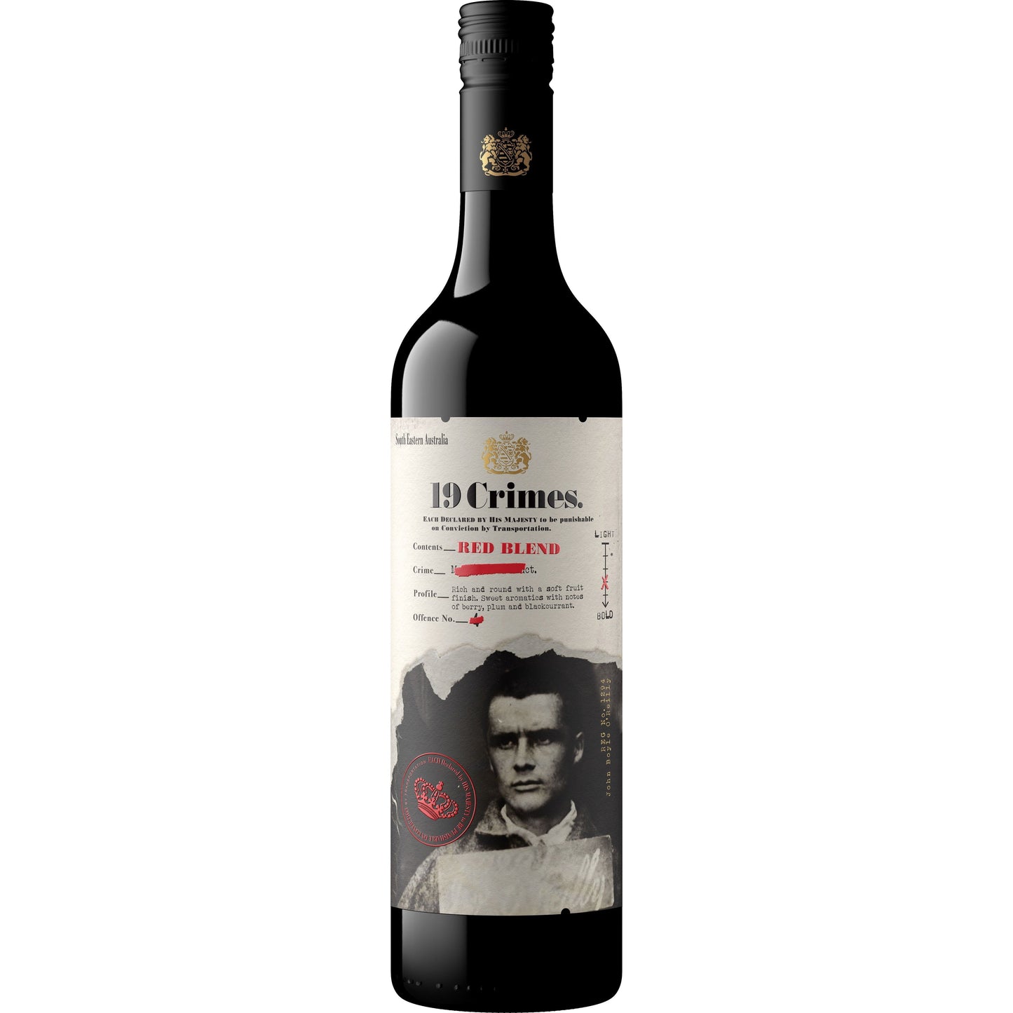 19 Crimes Red Blend (12 Bottles)
