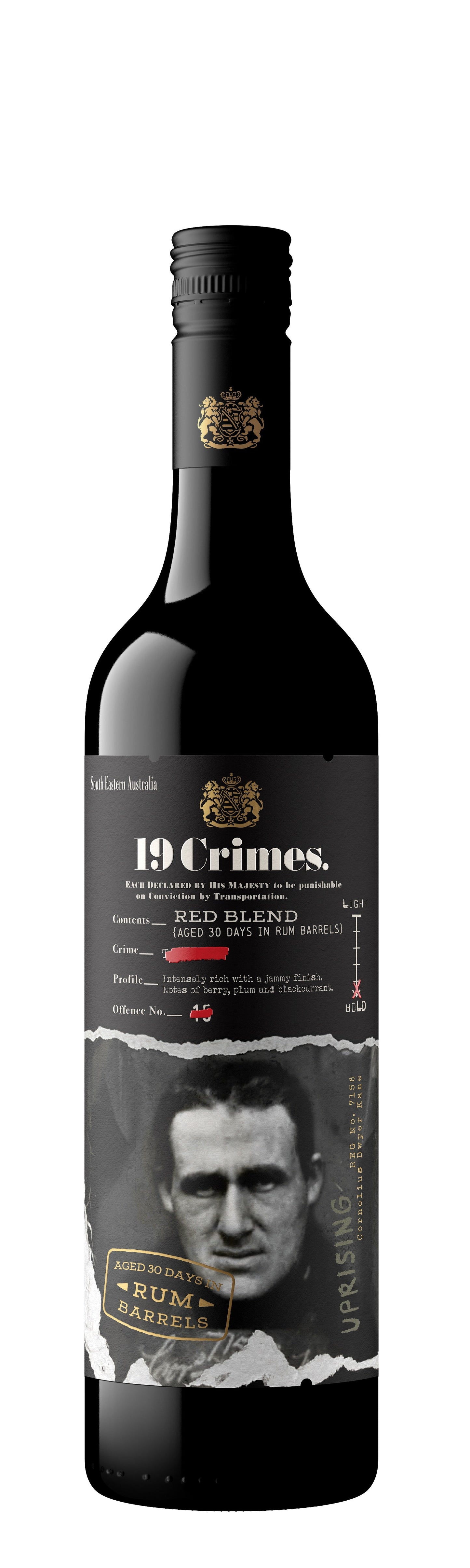 19 Crimes Uprising Red (12 Bottles)