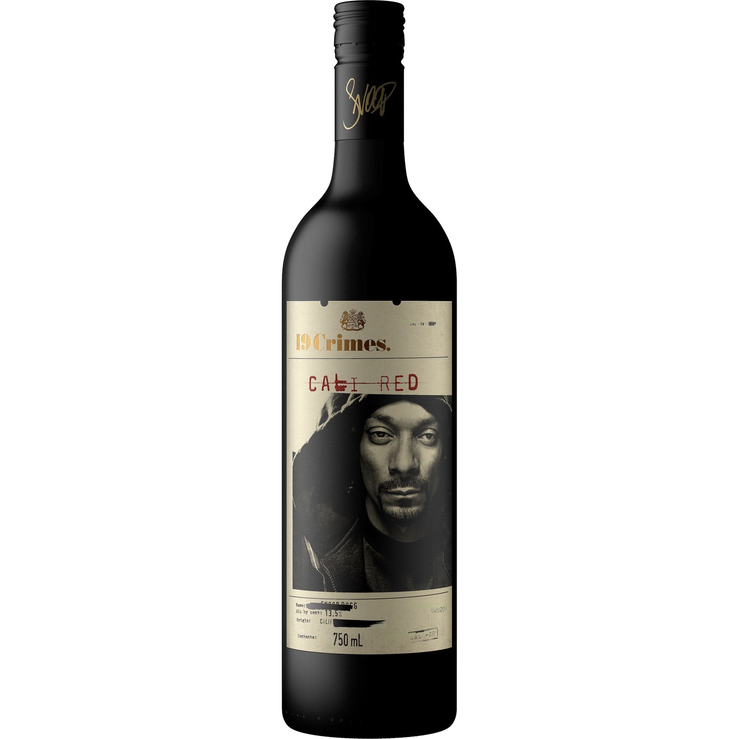 19 Crimes Snoop Dogg Cali Red  (12 Bottles)
