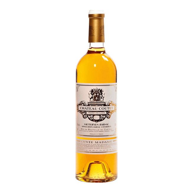 Chateau Coutet et Madame Cuvee Sauterne 2009 (Single Bottle) 750ml