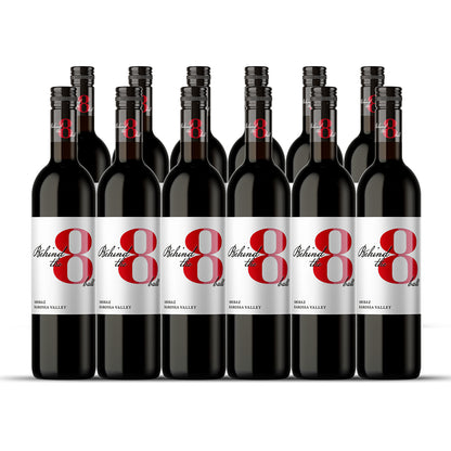 2018 Behind the 8 Ball Shiraz 750ML  (12 Bottles)