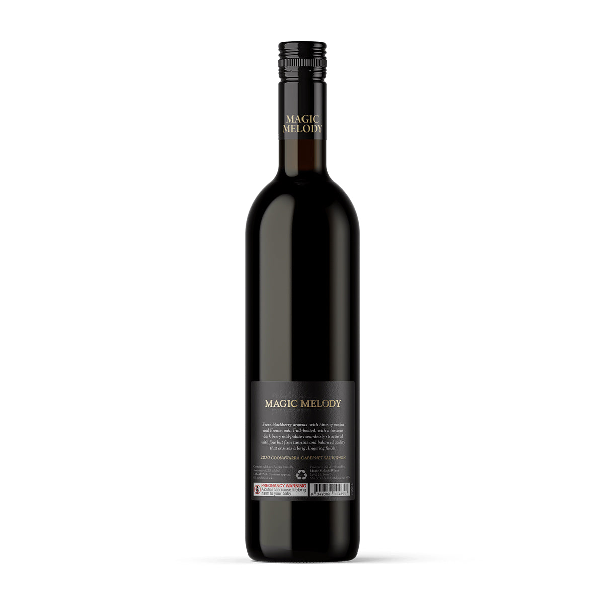 2020 Magic Melody Cabernet Sauvignon 750ML (12 Bottles)