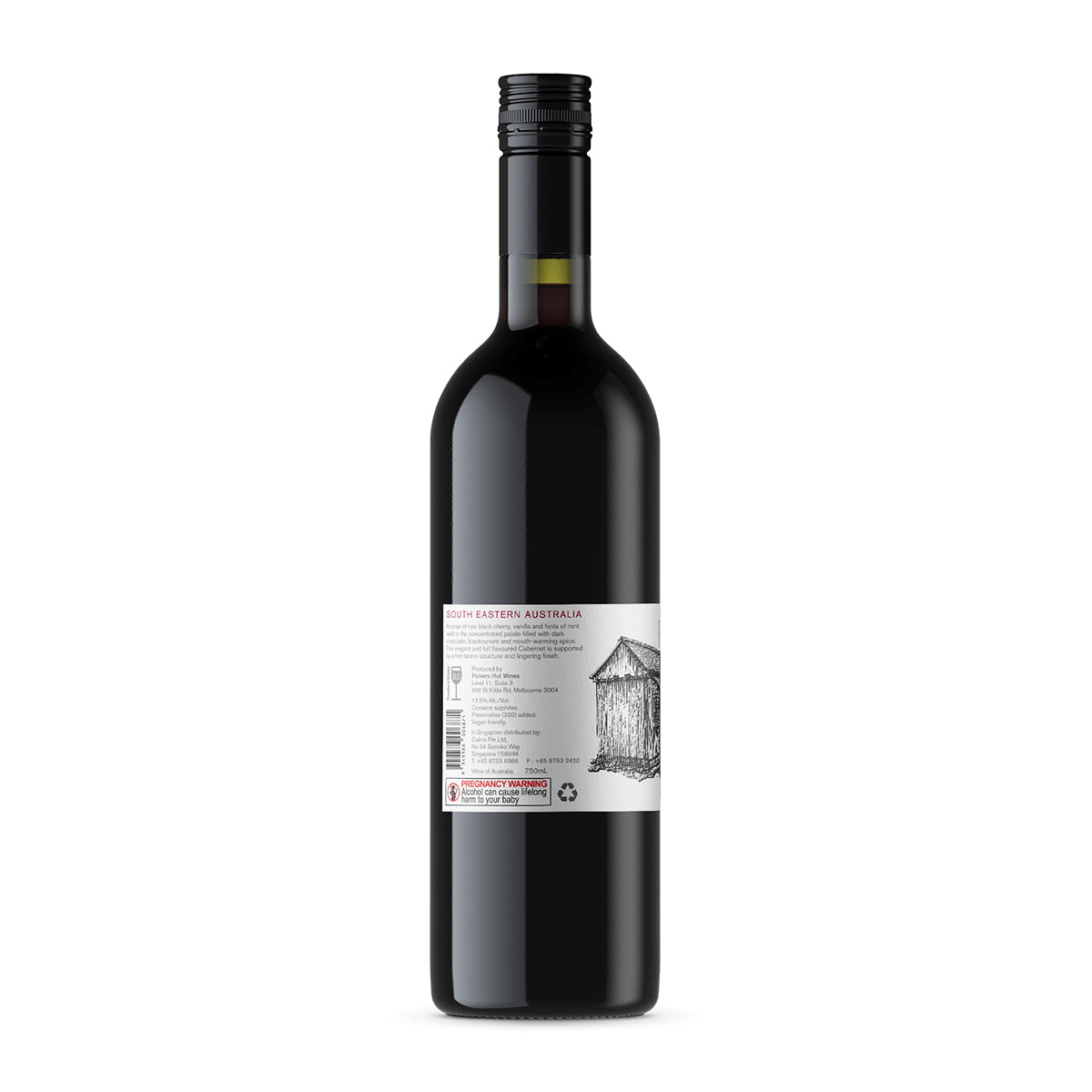 2022 Pickers Hut Cabernet Sauvignon 750ML (12 Bottles)