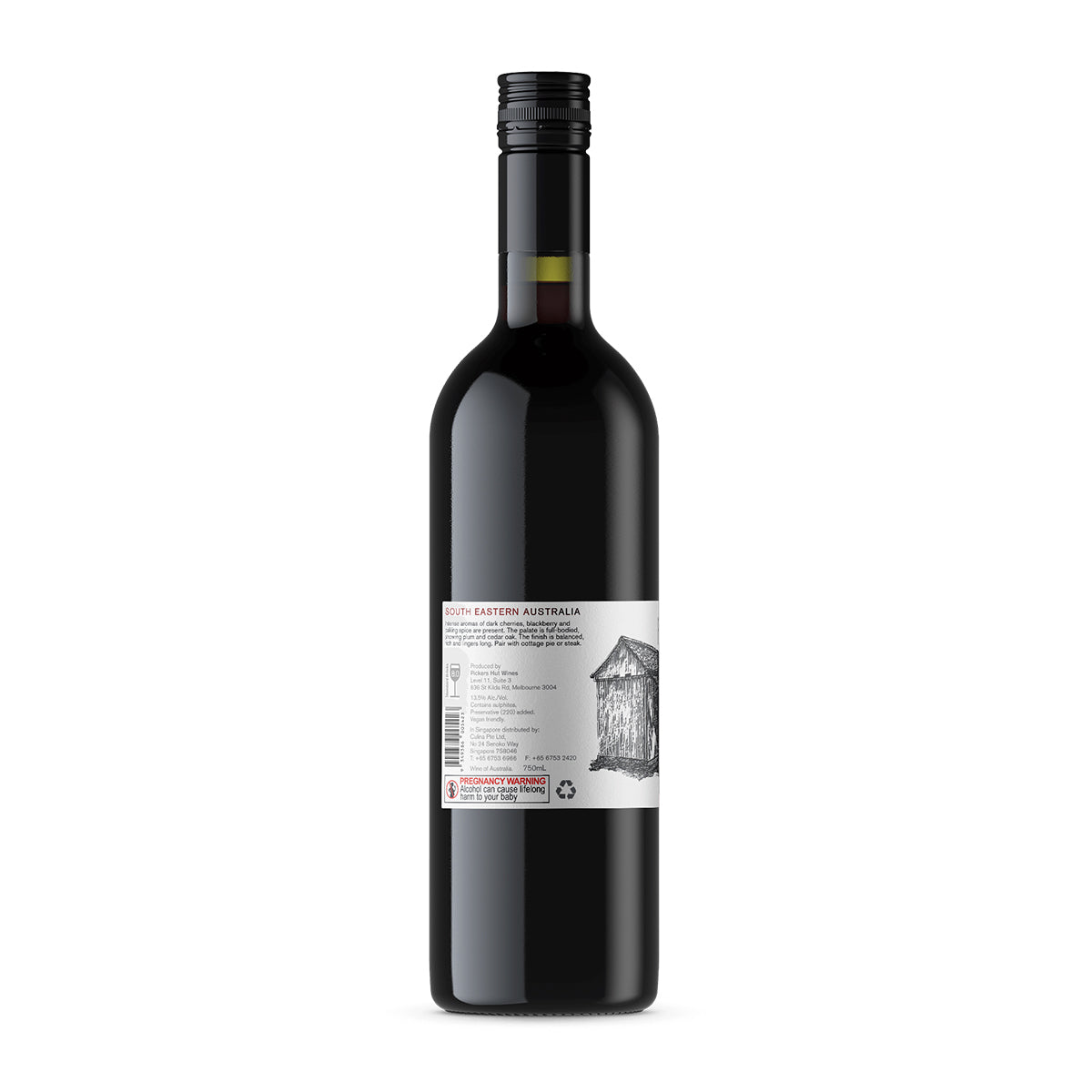 2022 Pickers Hut Shiraz 750ML (12 Bottles)