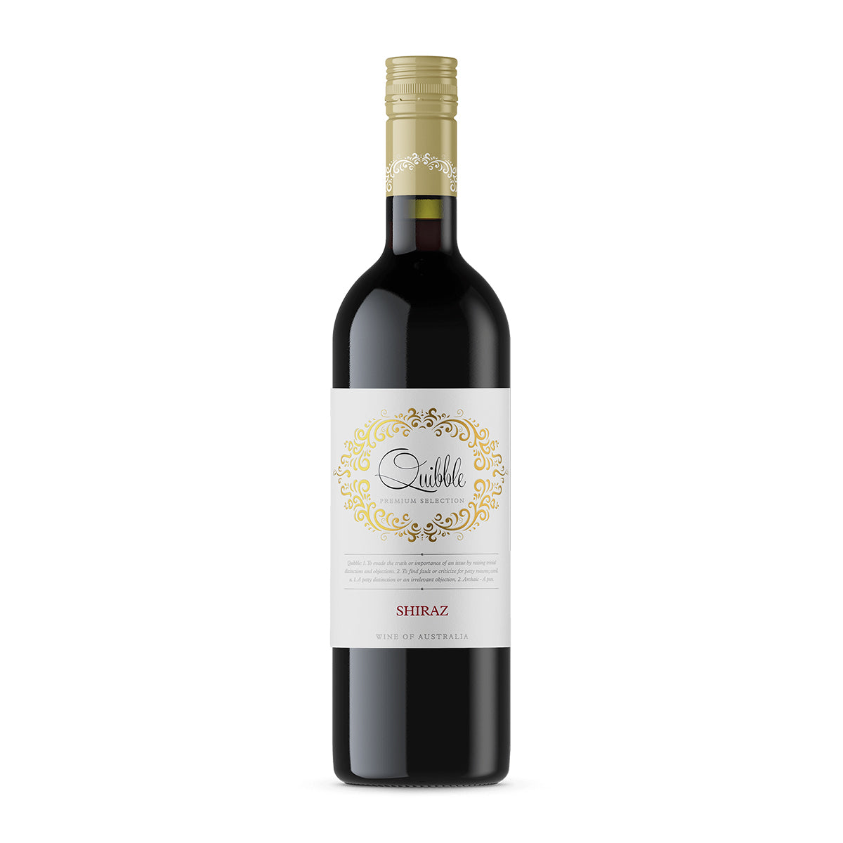 2022 Quibble Shiraz 750ML (12 Bottles)