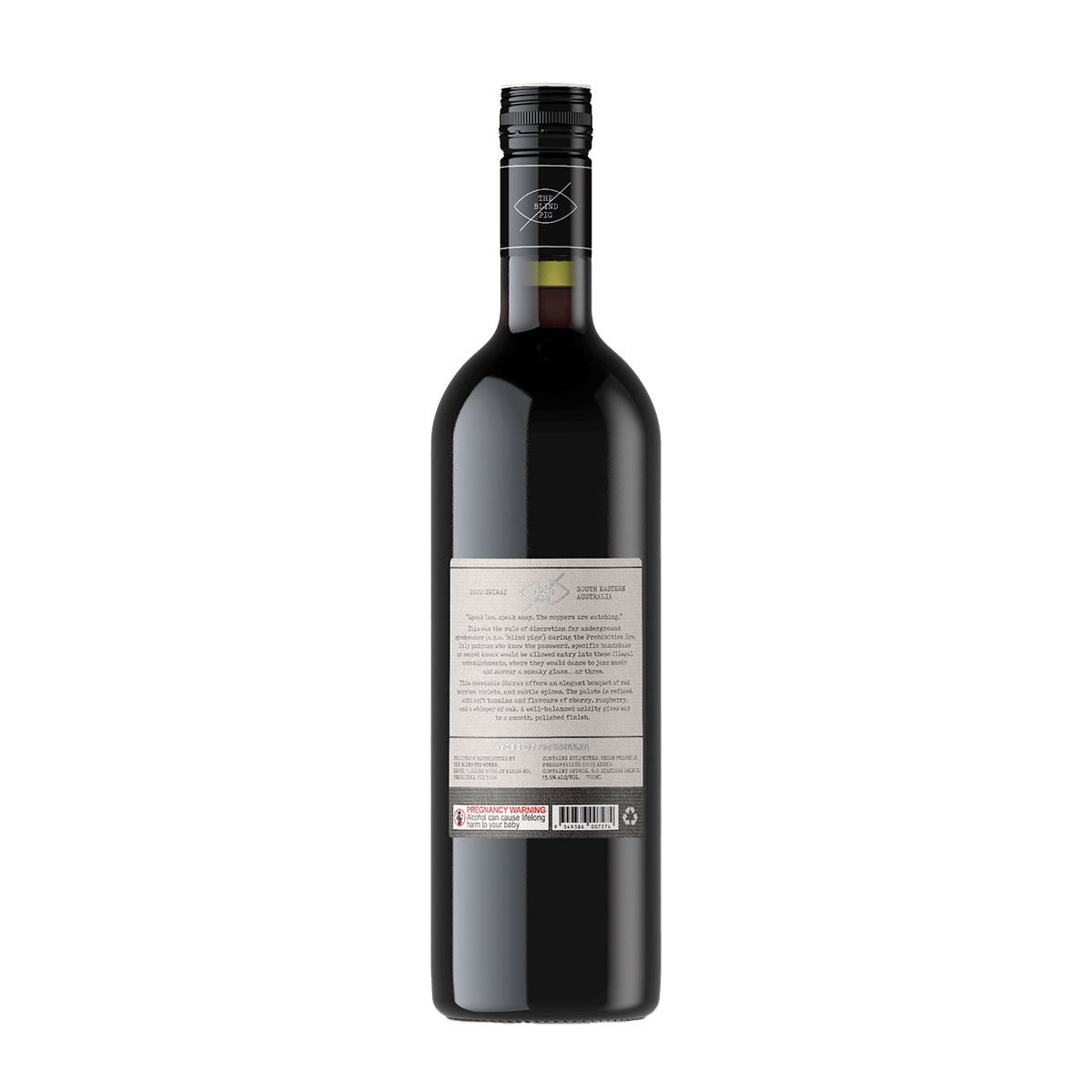 2022 The Blind Pig Shiraz 750ML (12 Bottles)