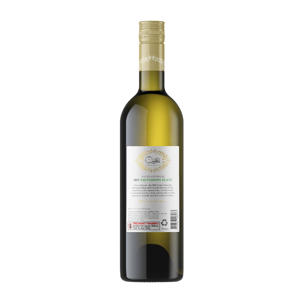 2023 Quibble Sauvignon Blanc 750ML (12 Bottles)