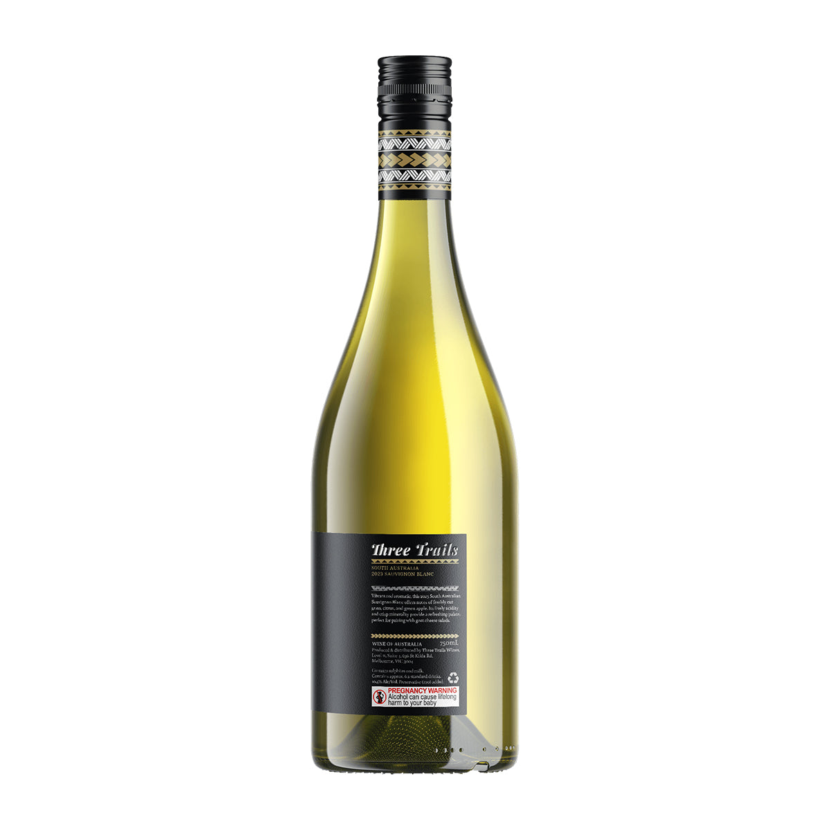 2023 Three Trails Sauvignon Blanc 750ML (12 Bottles)